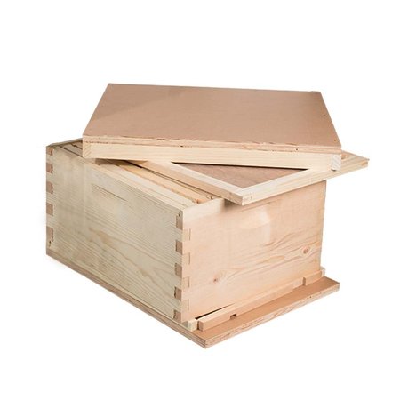 GOOD LAND BEE SUPPLY Beekeeping Single Deep Beehive Kit GL-1BK